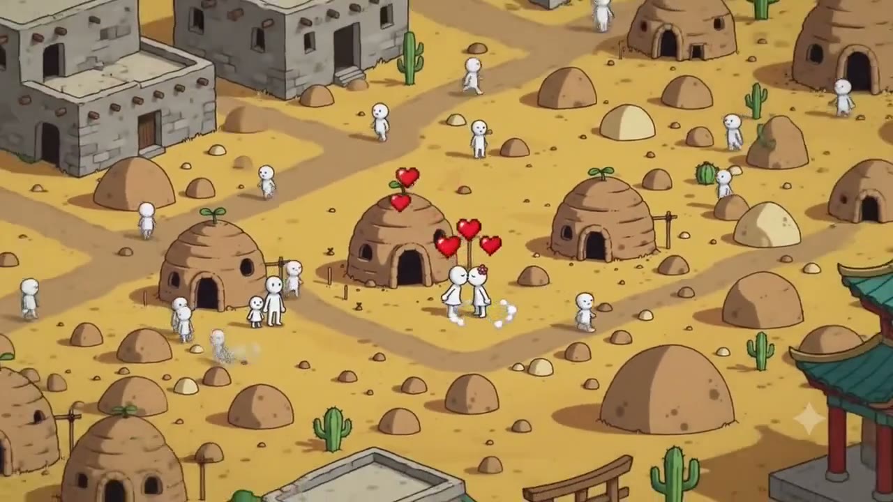 A stone-age settlement in God of Fertility
